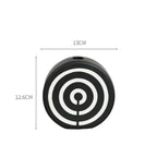 Black & White Abstract Vase
