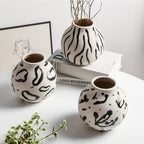 Charming Wildlife Ceramic Vase