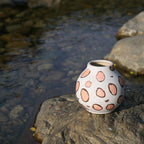 Charming Wildlife Ceramic Vase