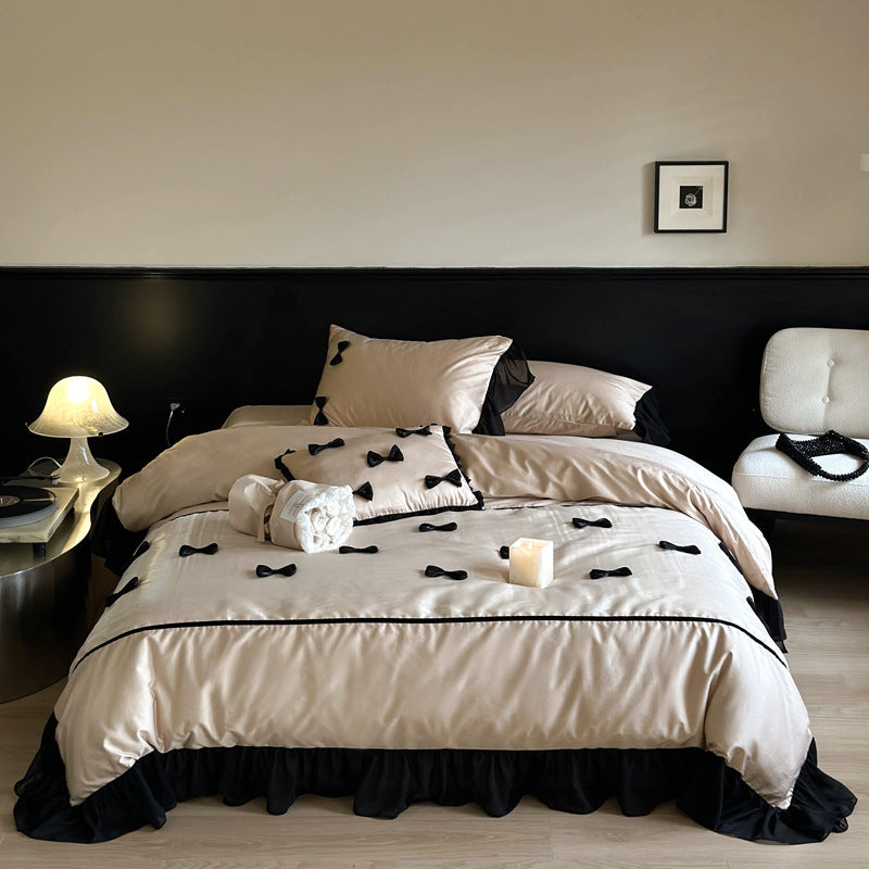 Luxury Bow Bedding Set