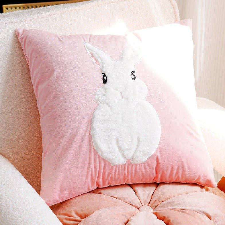 Hoppy Bunny Cushion