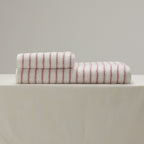 Blush Pink Stripe Cotton Towel