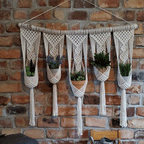 Plant Hanger Macrame Wall Decor