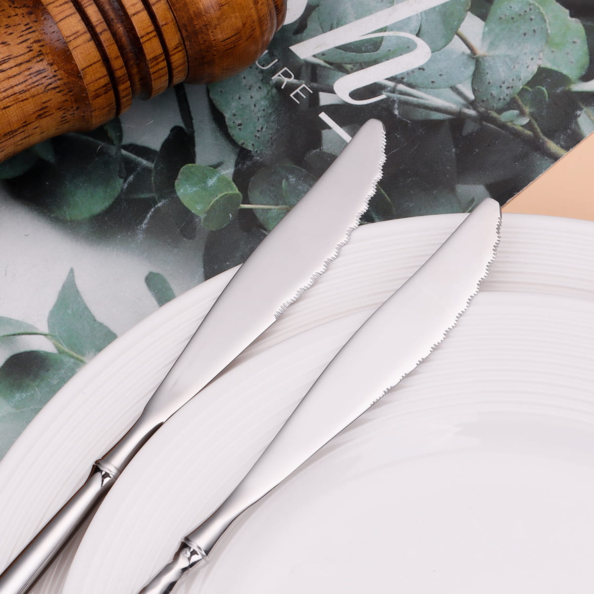 Sara Silver Luxury Stainless Steel Cutlery Set