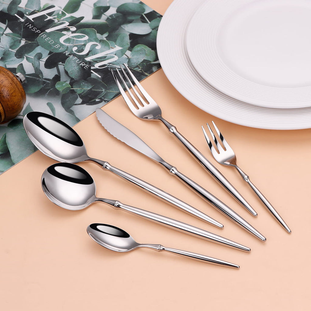 Sara Silver Luxury Stainless Steel Cutlery Set