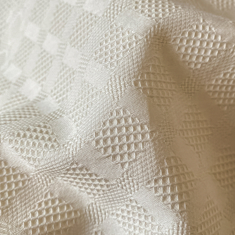 Waffle Checker Bedding Set  - FINAL SALE