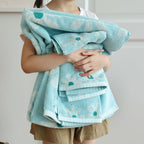 Pink Daisy Cotton Towel
