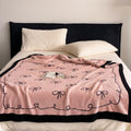 Hot Pink Ties Blanket