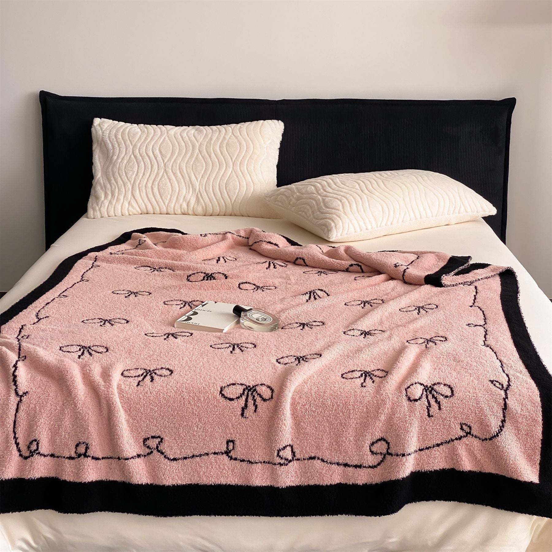 Hot Pink Ties Blanket