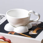 Big Heart Ceramic Teacup Set