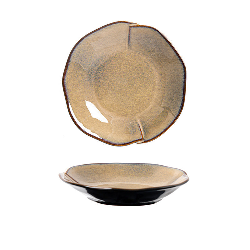 Maru Folded Ceramic Plates