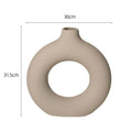 Opulent Interlocking Rings Vase