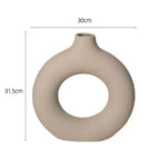 Opulent Interlocking Rings Vase