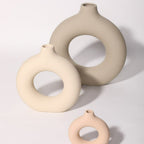Opulent Interlocking Rings Vase