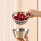 2-in-1 Stainless Steel Strainer Set
