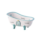 Onda Ceramic Bathtub Bowl