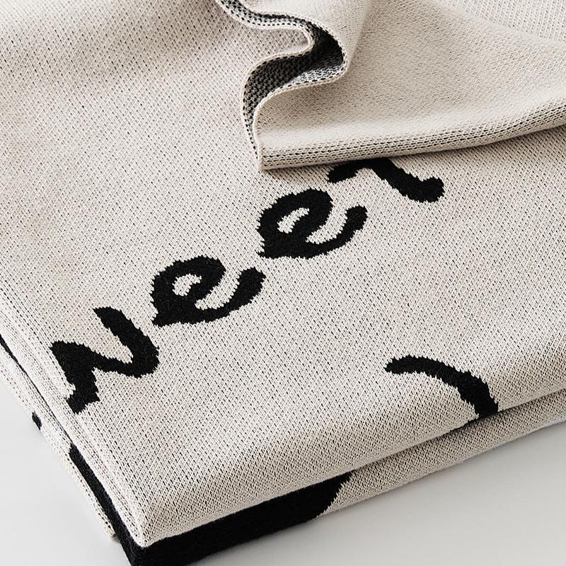 Sweet Furry Cotton Throw