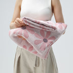 Pink Daisy Cotton Towel
