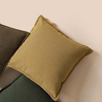 Muave Corduroy Throw Pillow