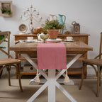 Simple Stripe Tassel Runner