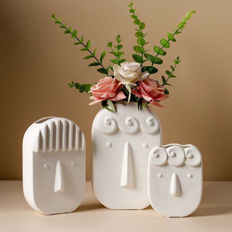 Poker Face Vase