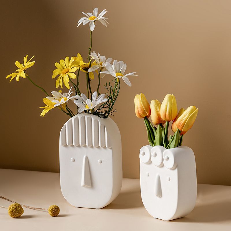 Poker Face Vase