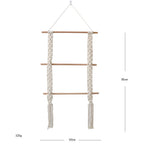 Freestanding Macrame Wall Display