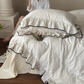 Sandy Scalloped Ruffle Bedding Set
