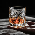 Vera Swirl Whiskey Glass