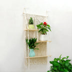 Shelf Rack Macrame Wall Decor