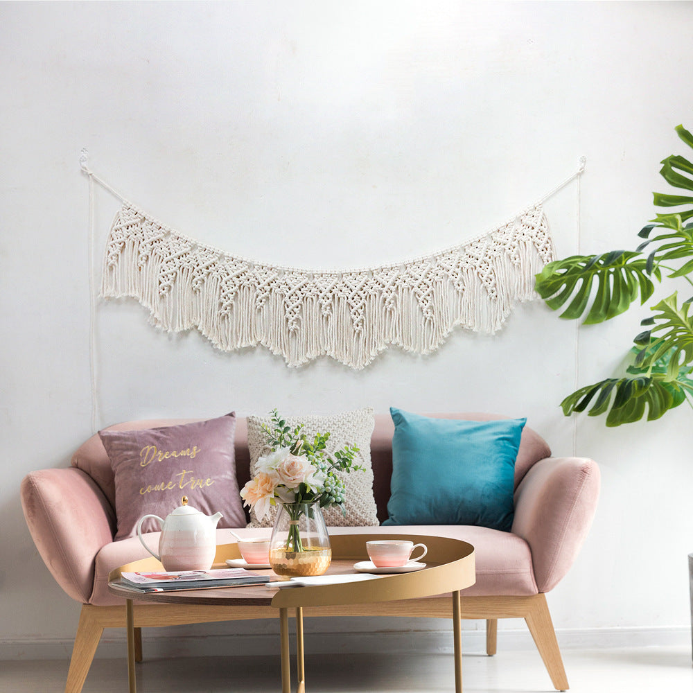 Knotted Banner Macrame Wall Decor
