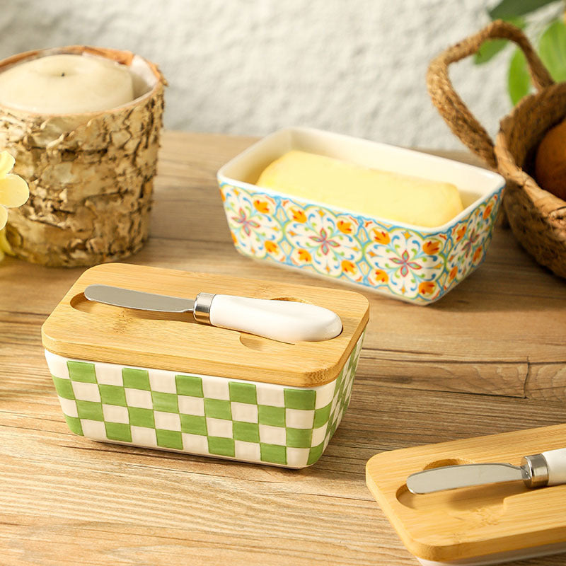 Porto Ceramic Butter Dish