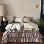 Taro Crepe Bedding Set