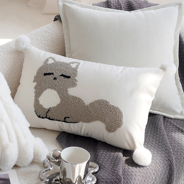 Furry Fantastic Fox Cushion