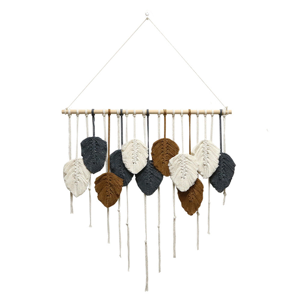 Leafy Macrame Wall Decor