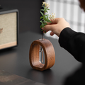 Torin Walnut Loop Vase