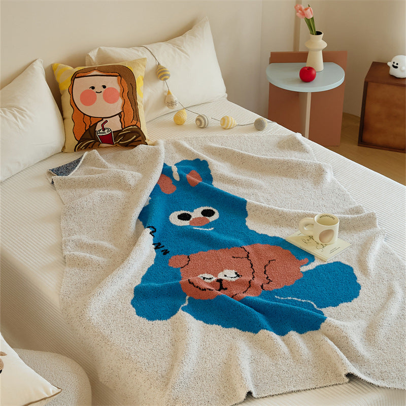 Blue Bunny Blanket