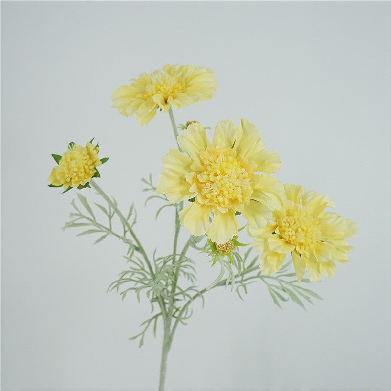 Faux Scabious Flower