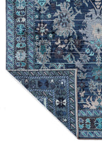 Prestige Dark Blue - Turquoise Rug