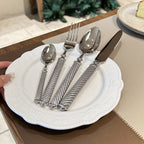 Realm Silver Luxury Stainless Steel Cutlery Set