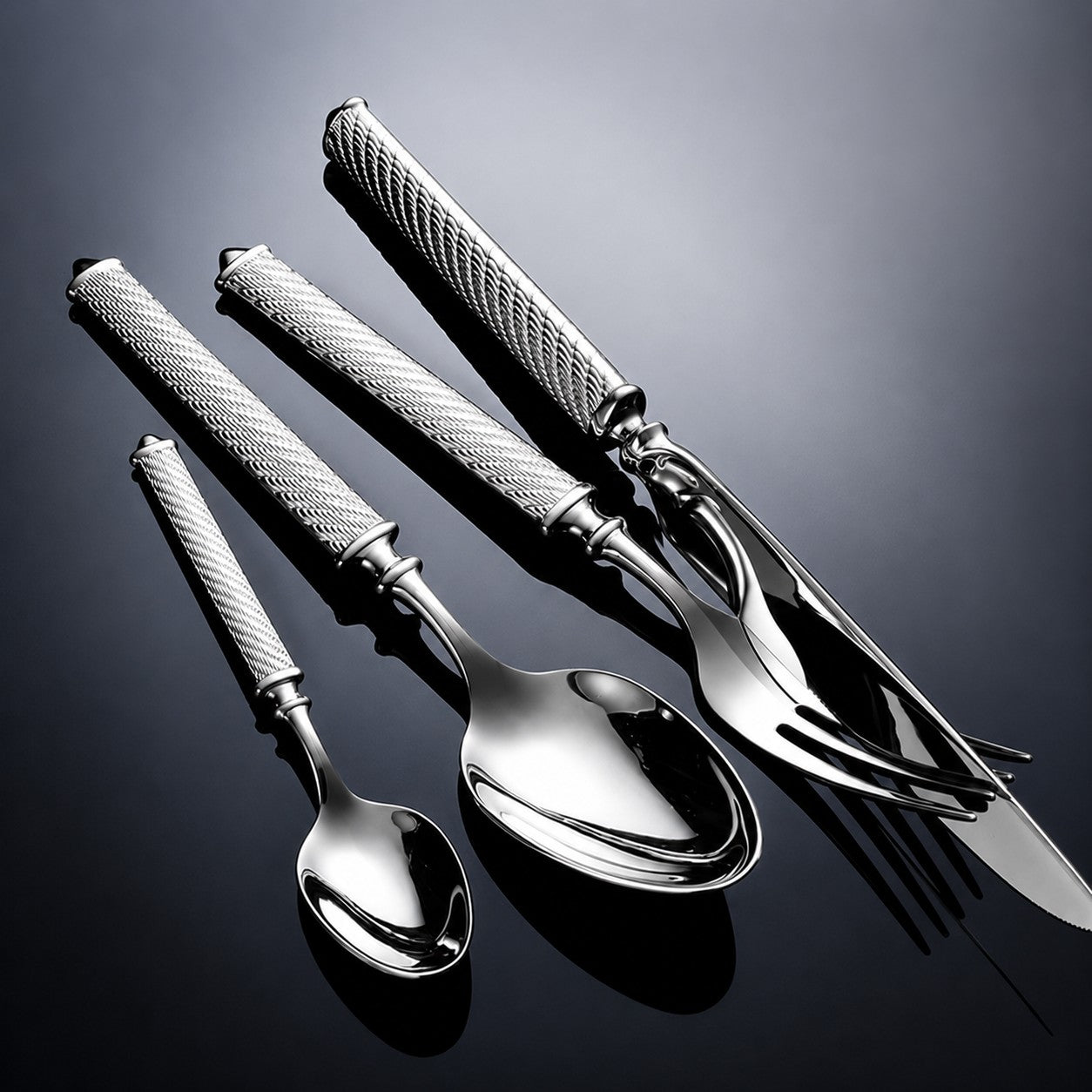 Realm Silver Luxury Stainless Steel Cutlery Set