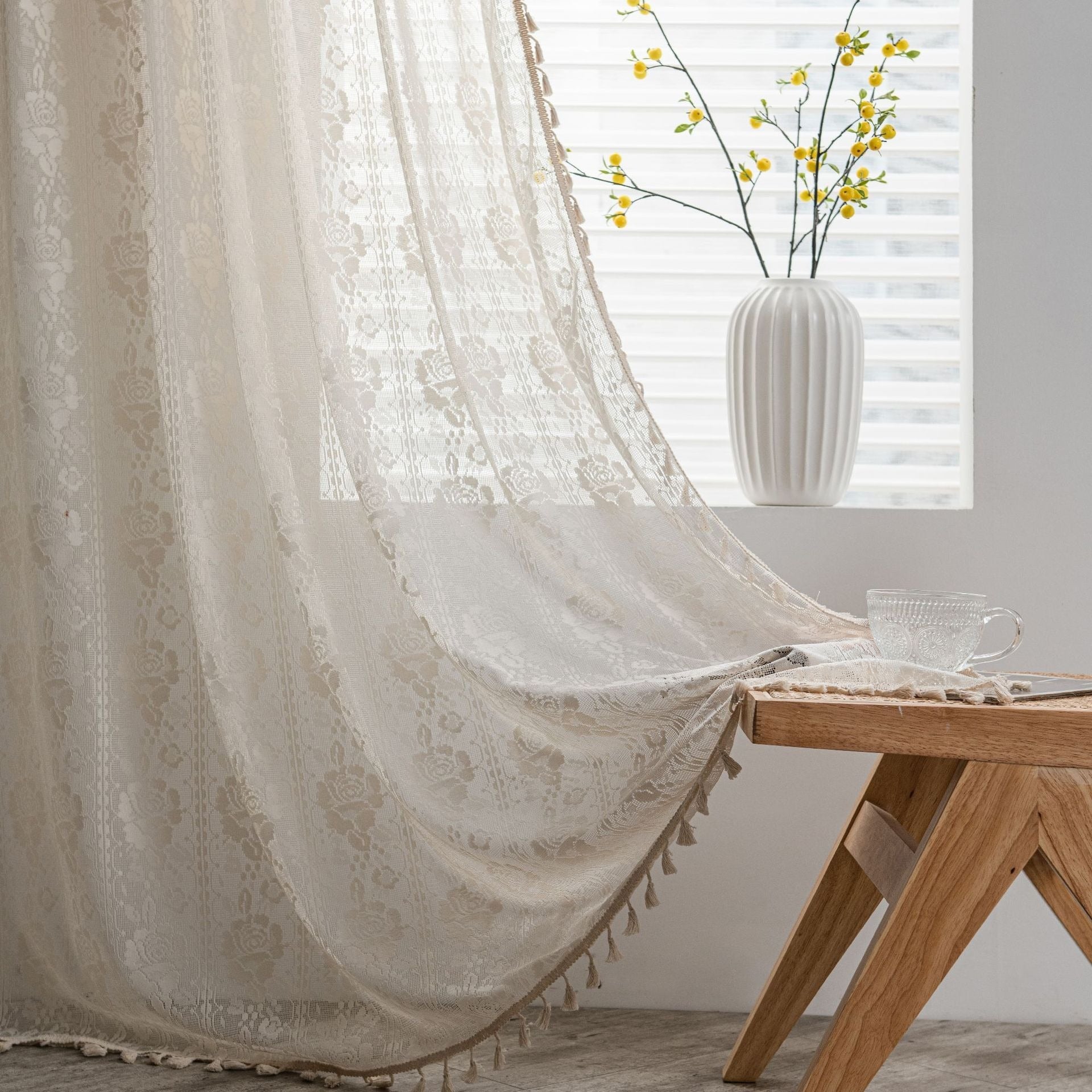 Romantic Lace Curtain