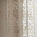Rose Lace Tassel Curtain