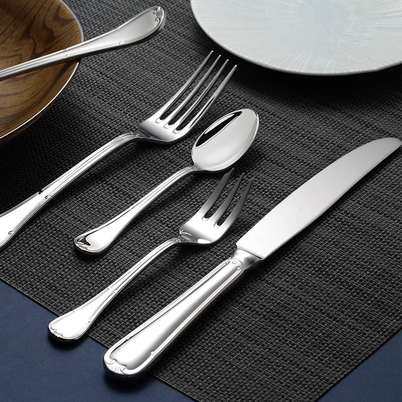Selena Silver Luxury Stainless Steel Cutlery Set