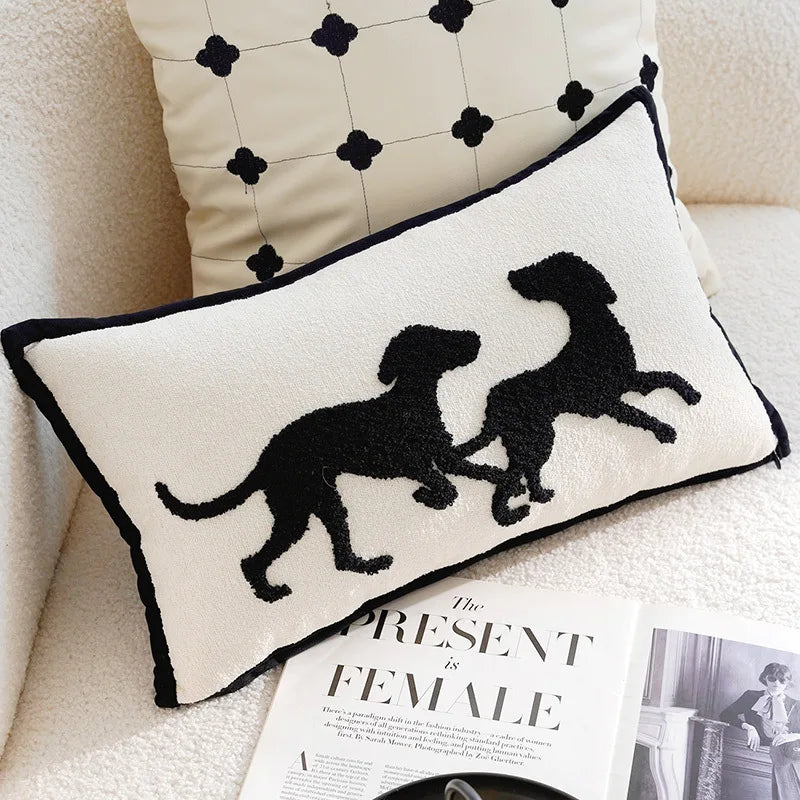 Noire Tactile Pillow Cover