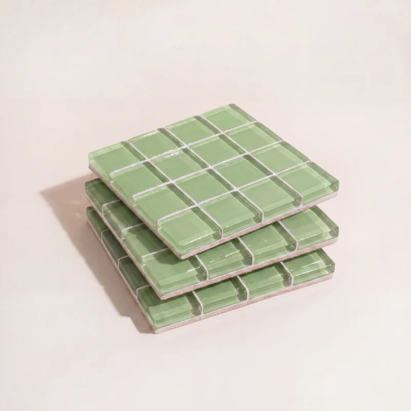 Marda Mosaic Tile Coasters