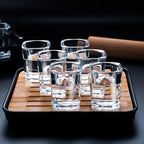 Liswell Whiskey Glasses, Set of 6