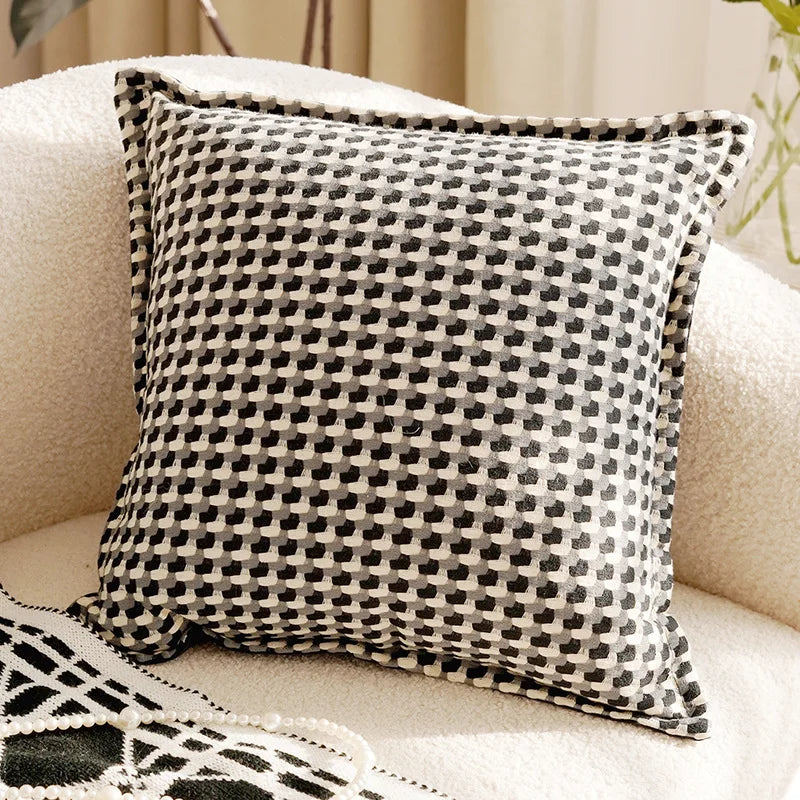 Noire Tactile Pillow Cover