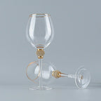 Marais Gold Wine Glass