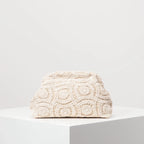 Lora Handwoven Floral Pouch